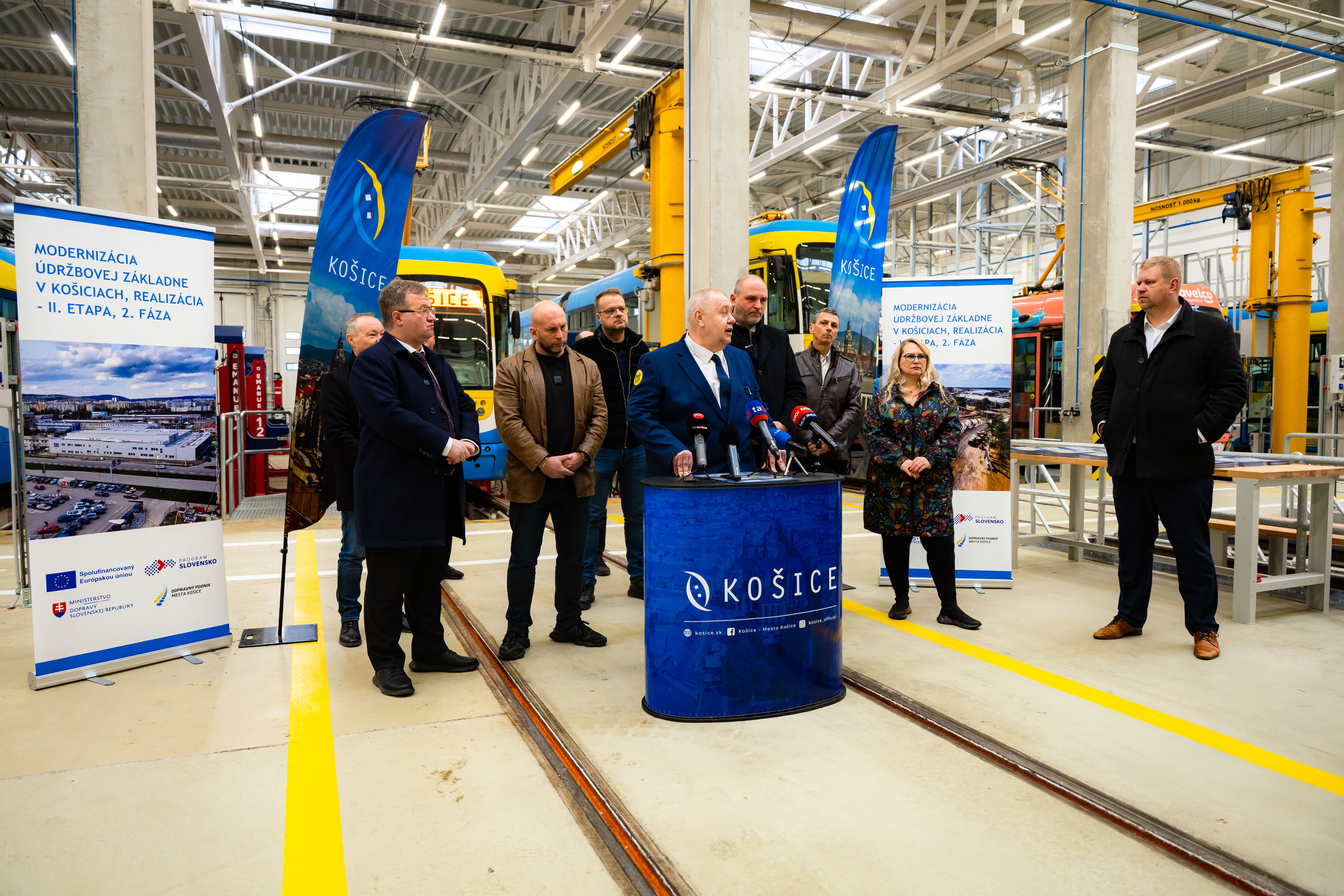 Tlacovy brifing - Modernizacia udrzbovej zakladne (MUZ) 1 a 2  elektrickove depo-1-17